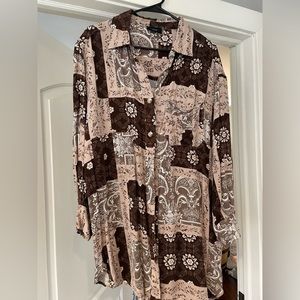 Vici embroidered dress/shirt